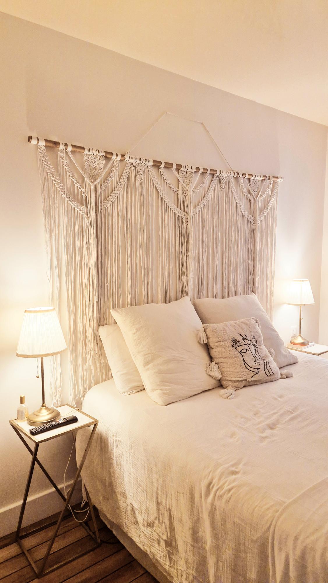 TETE DE LIT macramé