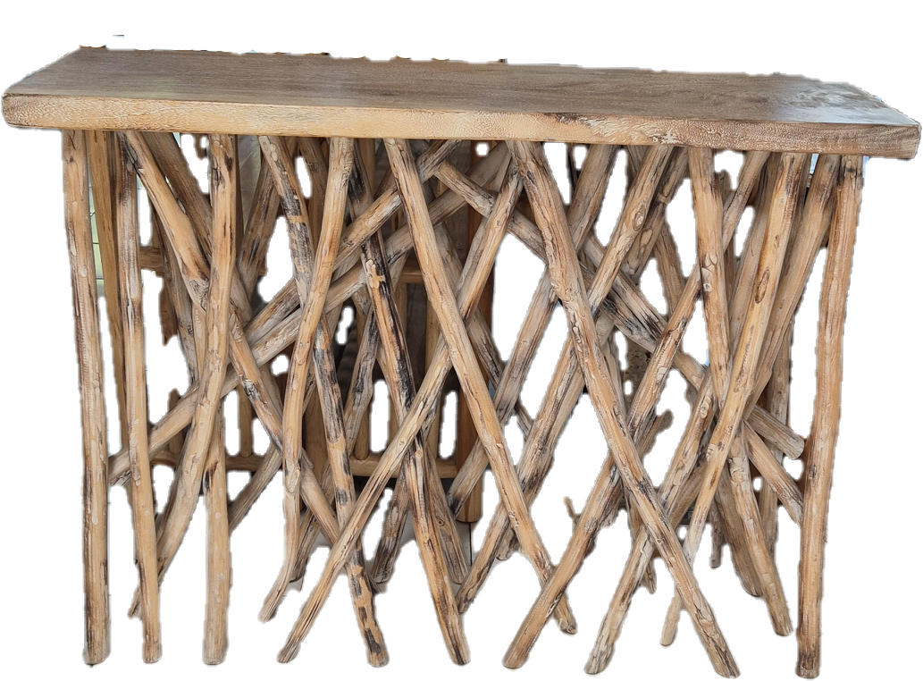 CONSOLE LIANES BLANCHIES