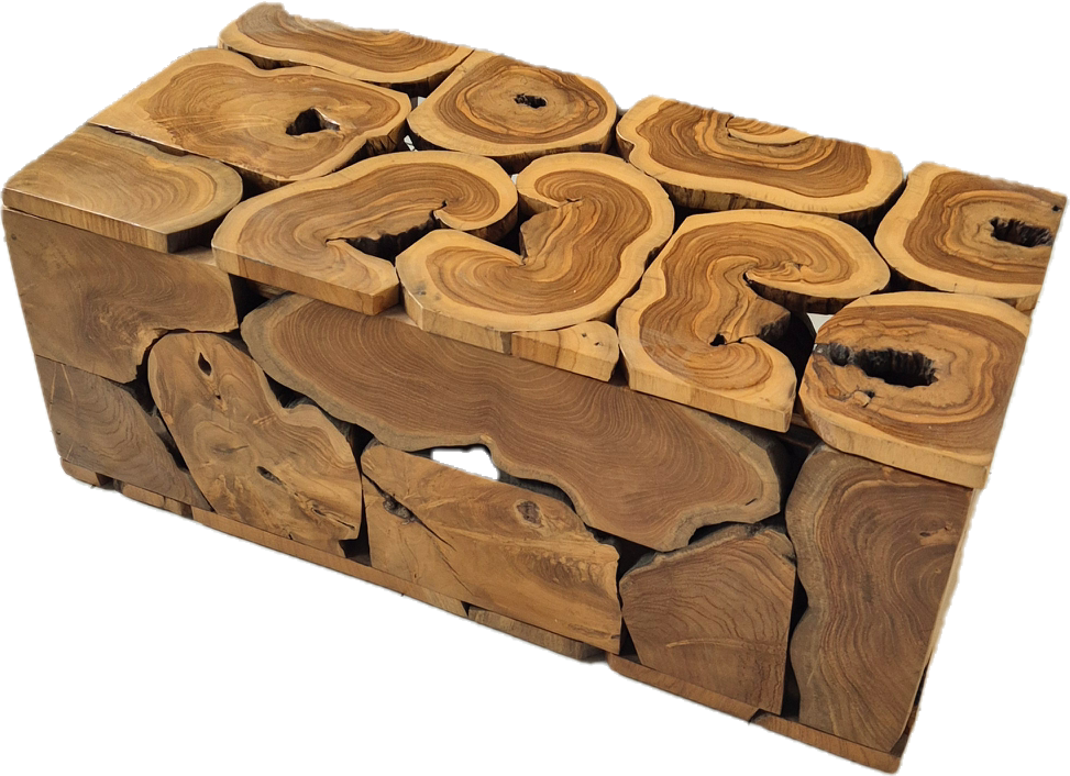 TABLE BASSE COFFRE