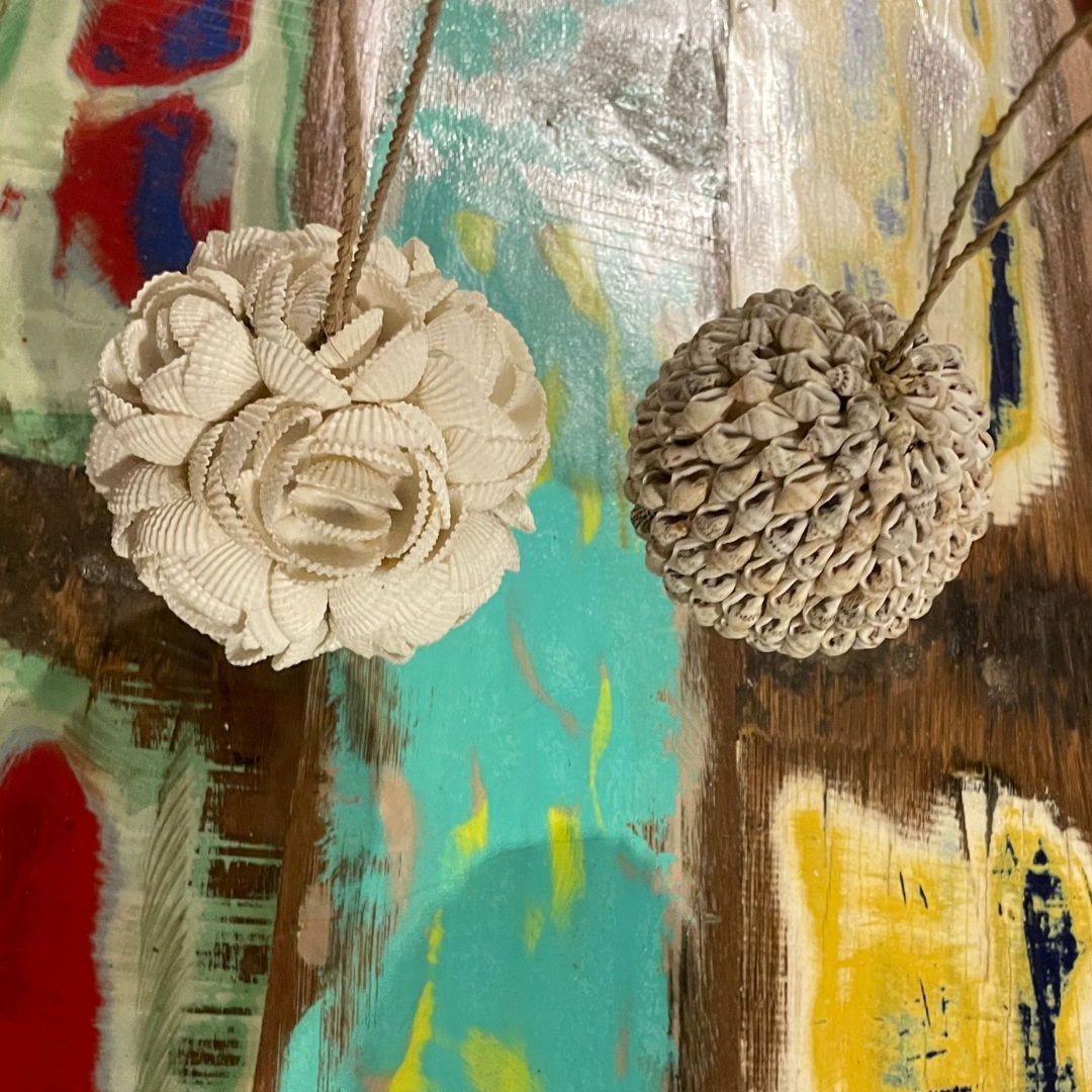 BOULE COQUILLAGE FICELLE