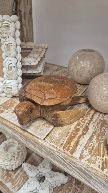 BOITE EN TECK TORTUE