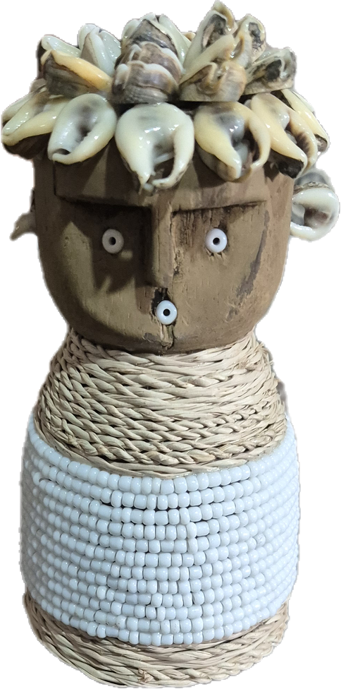 STATUETTE CORDE COQUILLAGES